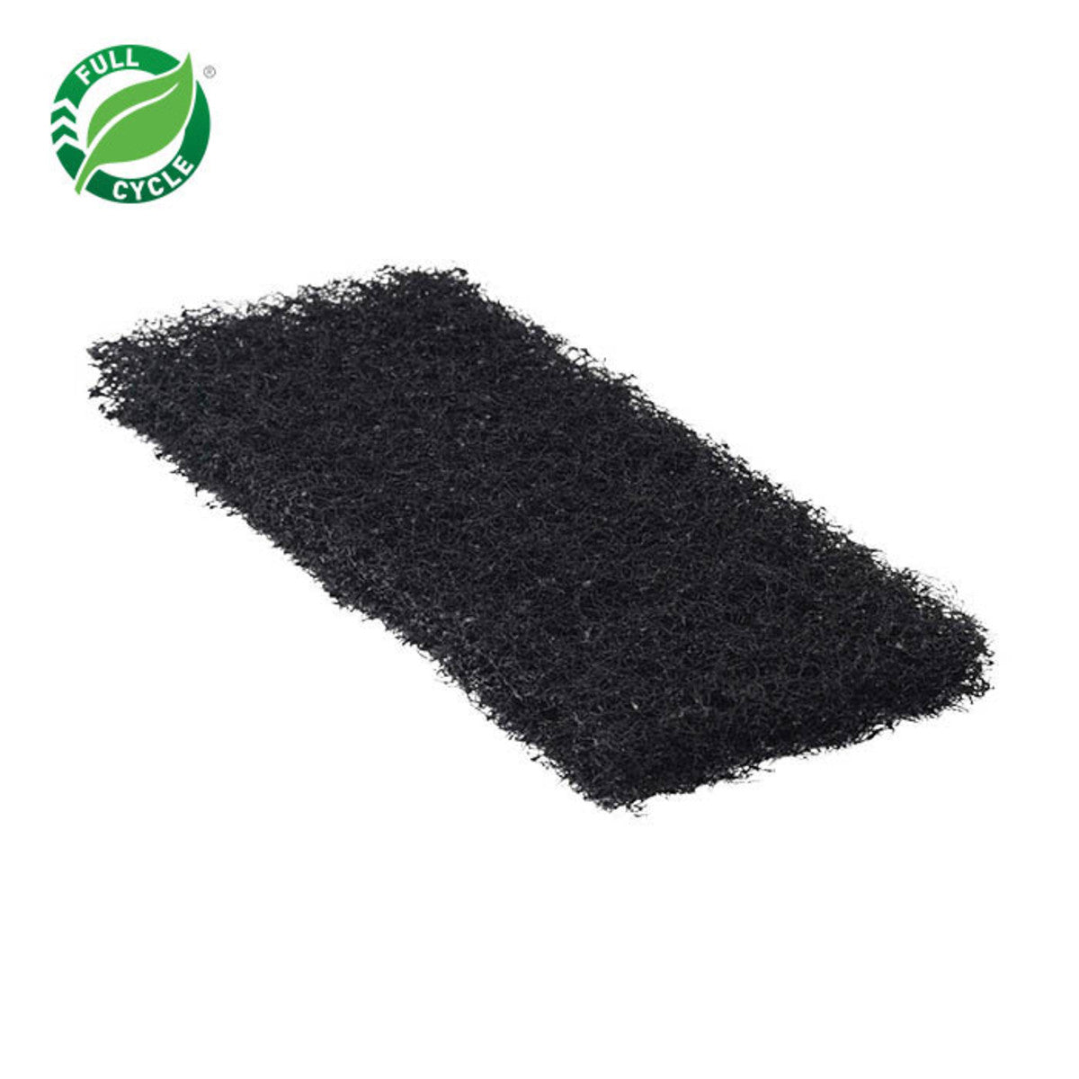 ACROSAN BLACK UTILITY STRIPPING PAD, 4.5" X 10", 5/BX