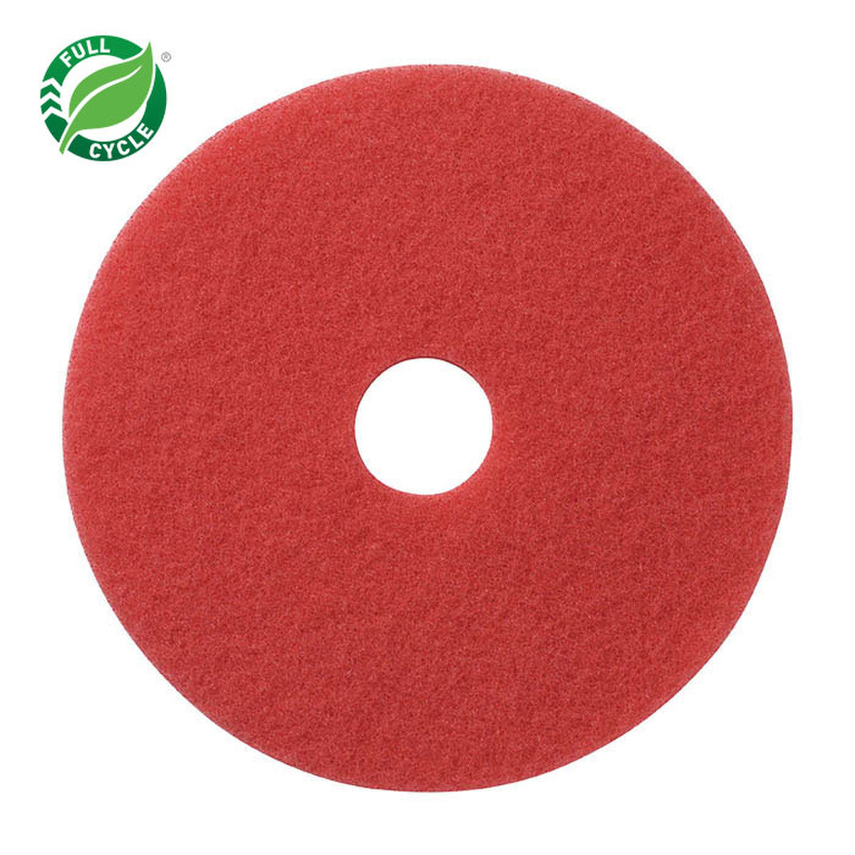 ACROSAN RED SCRUB/BUFFING FLOOR PAD, 5/CS