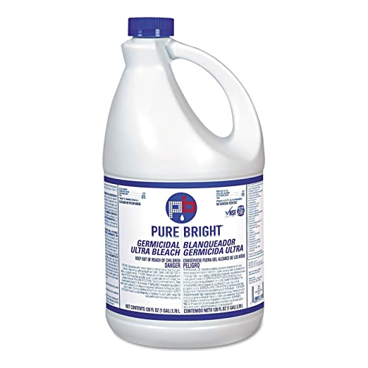 PURE BRIGHT HOUSEHOLD BLEACH, 1 GALLON, 6/CS