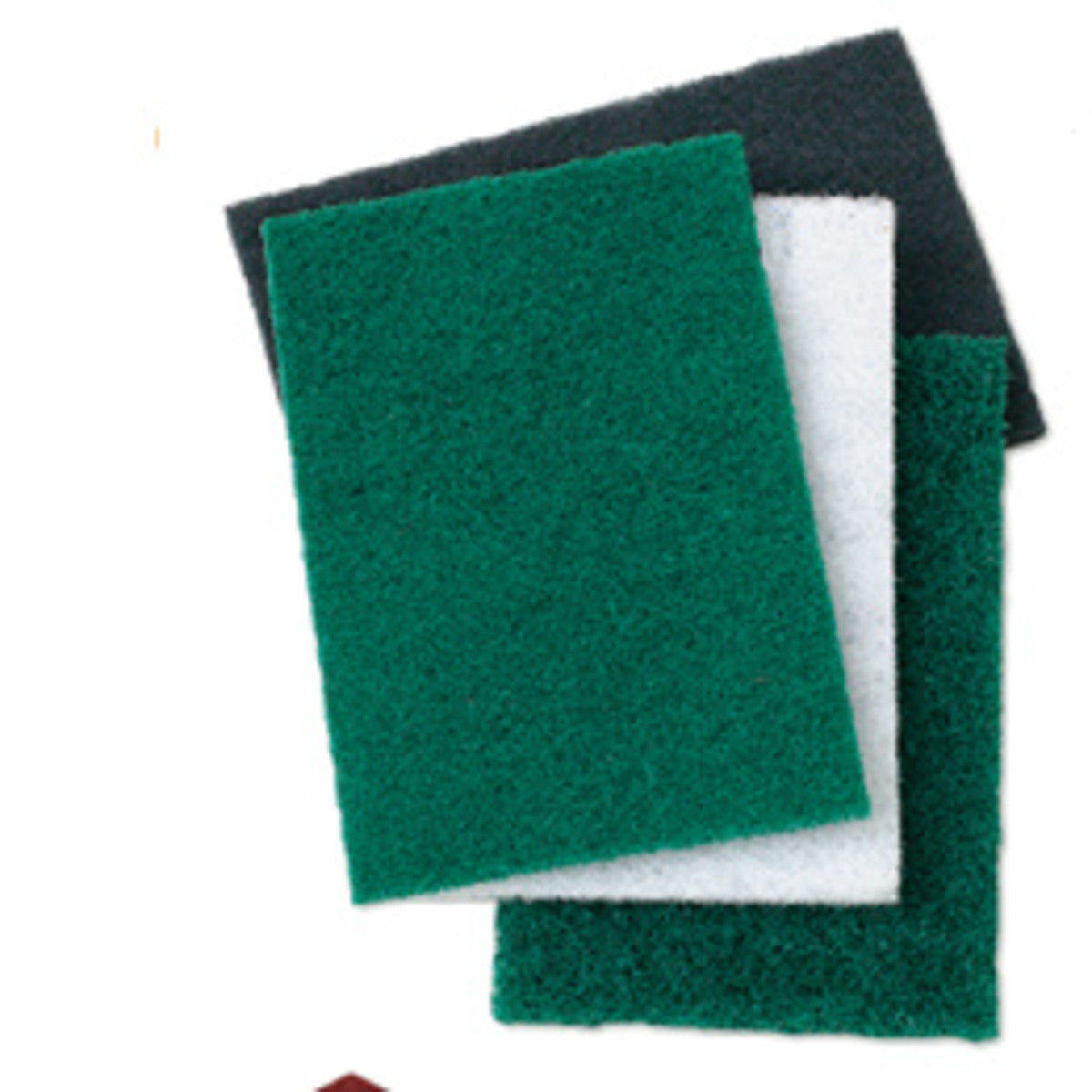 #96 GREEN MEDIUM DUTY HAND SCOUR PAD, 6" X 9", 20/BOX