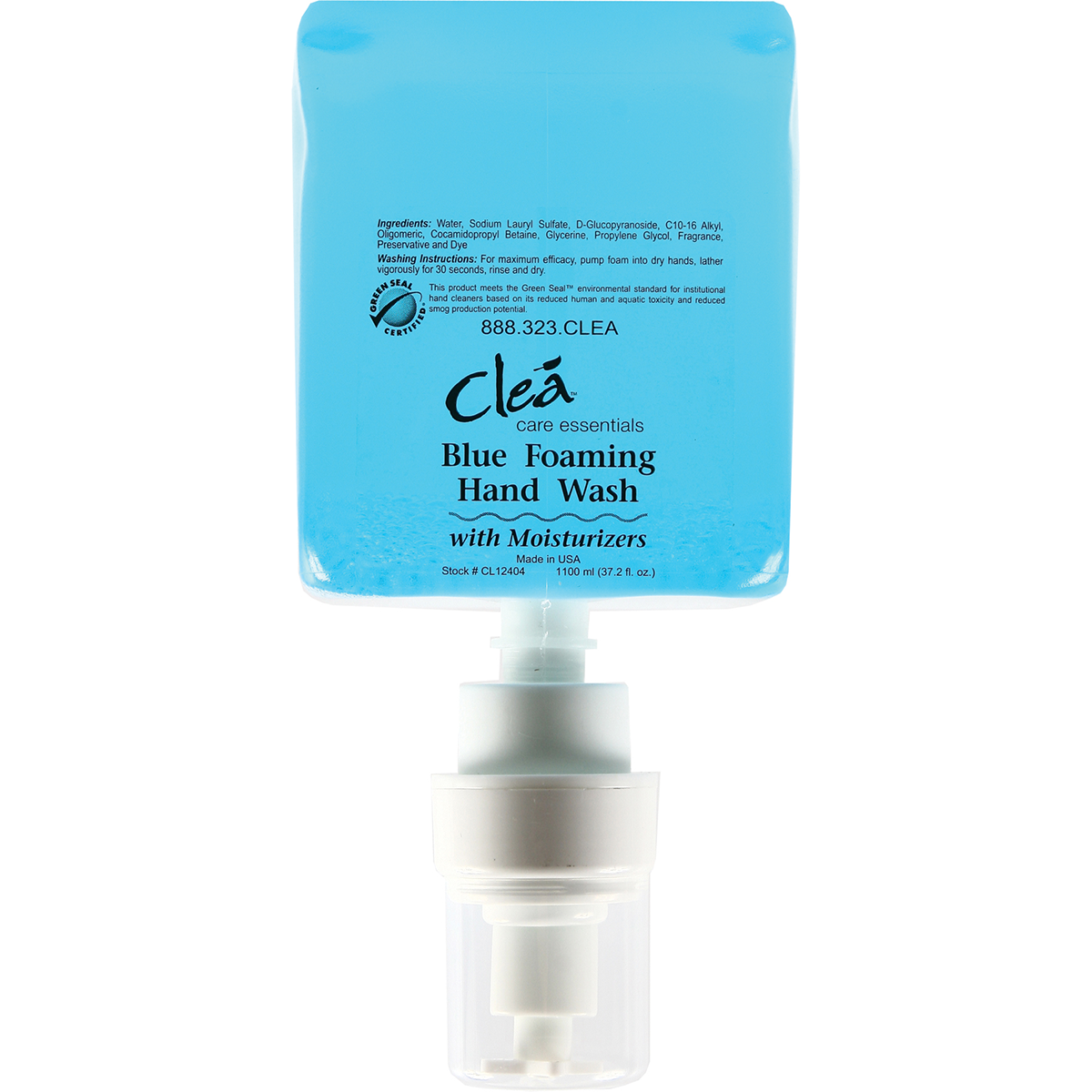 CLEA MOISTURIZING VERSA FOAM SOAP, 1100ML, 4/CS