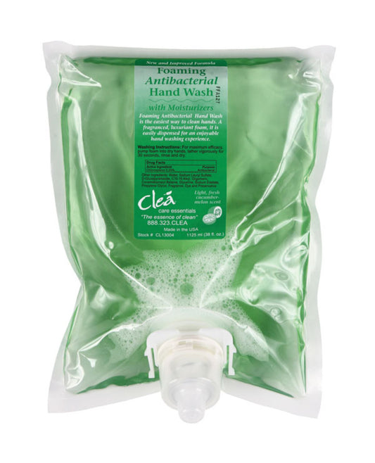 CLEA ANTI BACTERIAL FOAM SOAP, 1125 ML, 4/CS