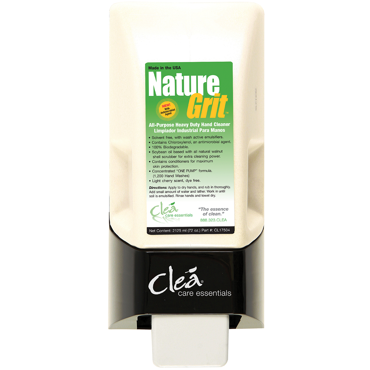 NATURE GRIT DISPENSER, 2125 ML, 1/EA