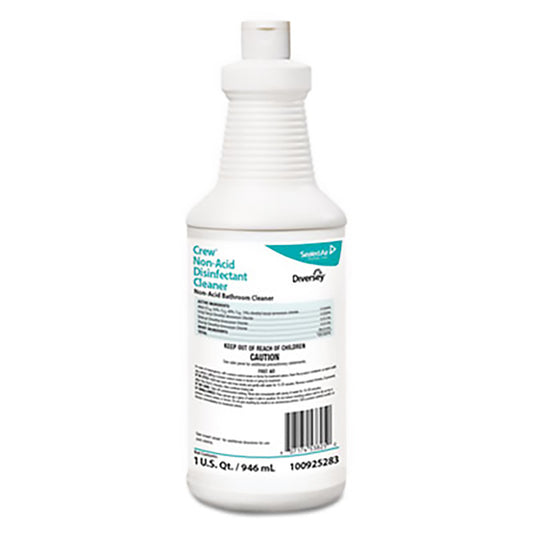 CREW NEUTRAL NON-ACID BOWL & BATHROOM DISINFECTANT, 32 OZ, 12/CS
