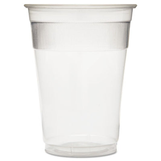 INDIVIDUALLY WRAPPED PLASTIC CUPS, 9 OZ, CLEAR, 1,000/CARTON