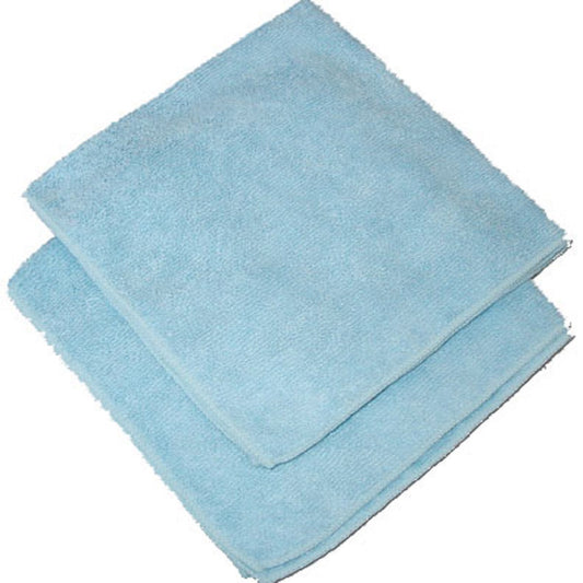 BLUE MICROFIBER CLEANING CLOTH