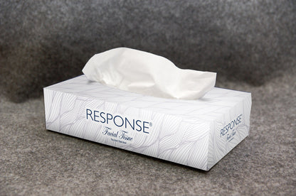 RESPONSE FACIAL TISSUE PREMIUM 2-PLY, 100/BX, 30/CS