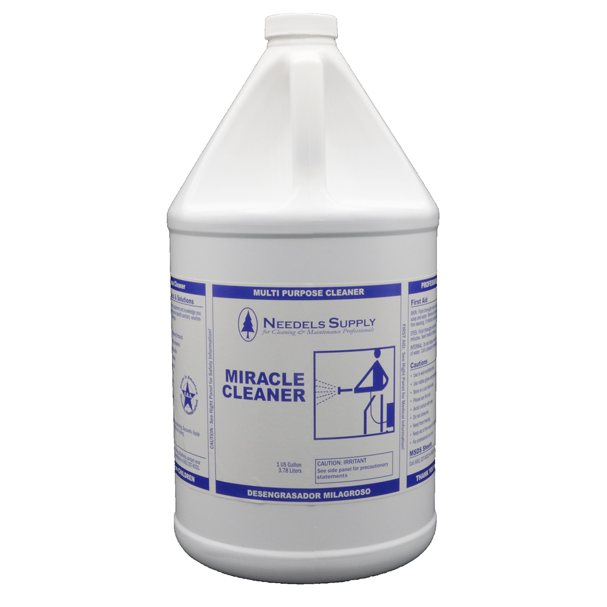 ACROSAN MIRACLE CLEANER HEAVY DUTY INDUSTRIAL CLEANER, 1 GAL