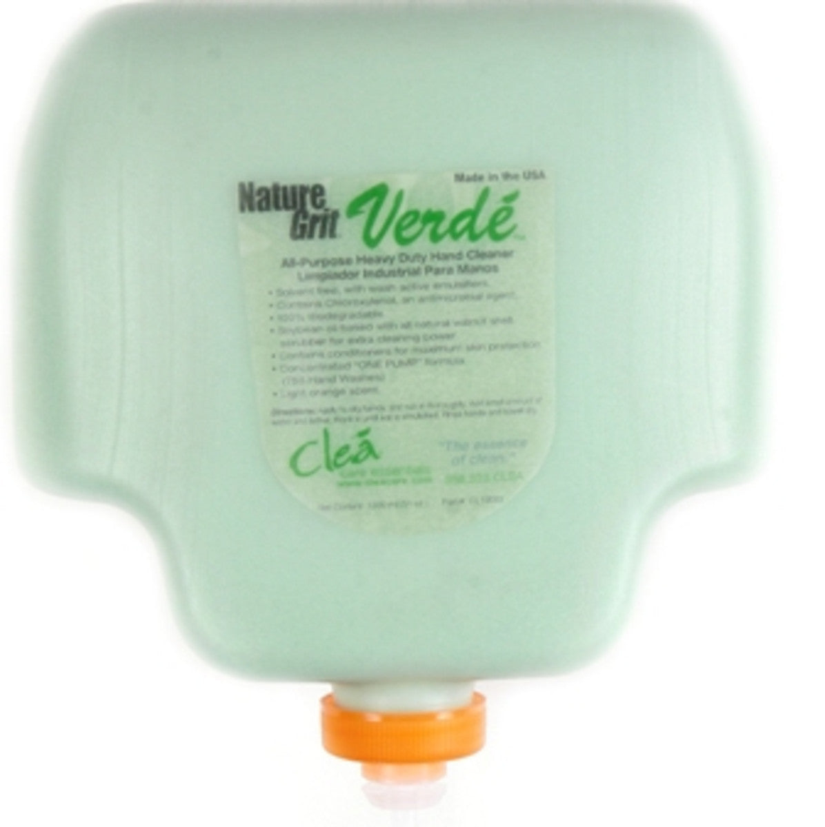 NATURE GRIT VERDE HEAVY DUTY HAND CLEANER, 1500 ML, 3/CS